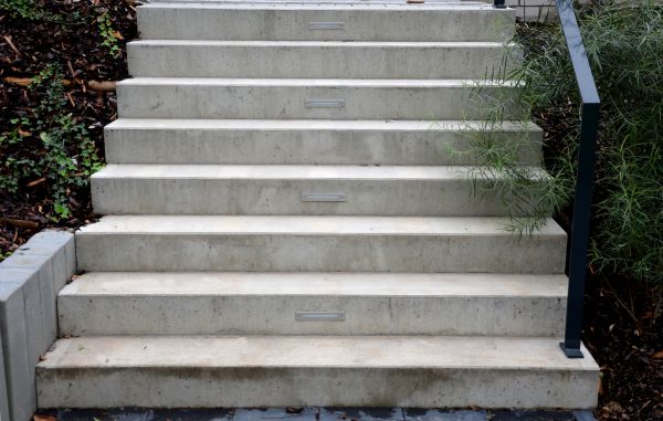Poured Step Installation in Waterloo