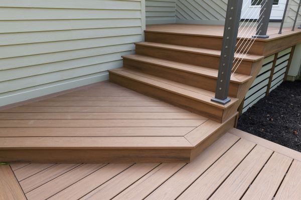 Patio Staircase Construction in Waterloo