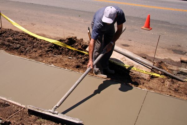 Sidewalk Building in Waterloo