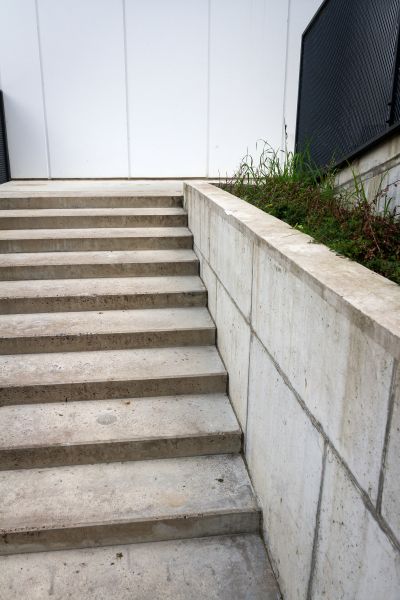 Cement Stair Installation in Waterloo