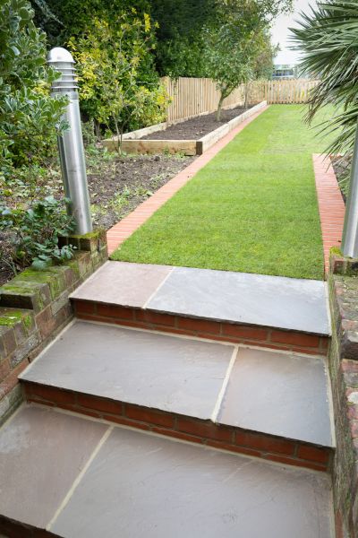 Backyard Steps Installation in Waterloo
