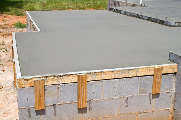 Concrete Slab Installation in Waterloo