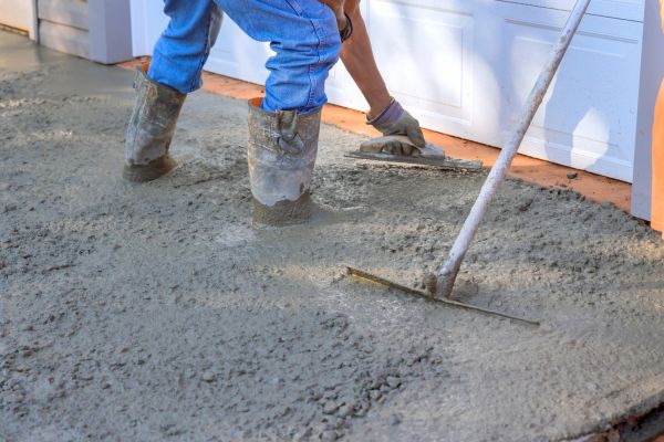 Driveway Slab Construction in Waterloo