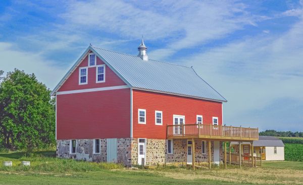 Barn Foundation Pouring in Waterloo