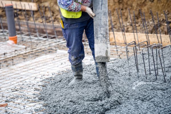 Cabin Foundation Pouring in Waterloo